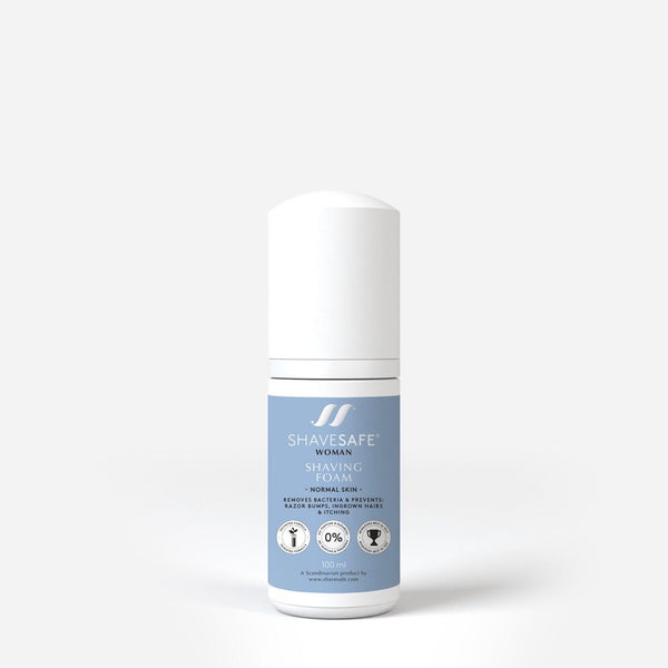 SHAVING FOAM - NORMAL SKIN 100ml WOMAN - ShaveSafe